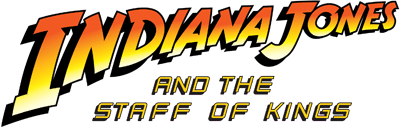 Indiana Jones and the Staff of Kings title screen for Wii